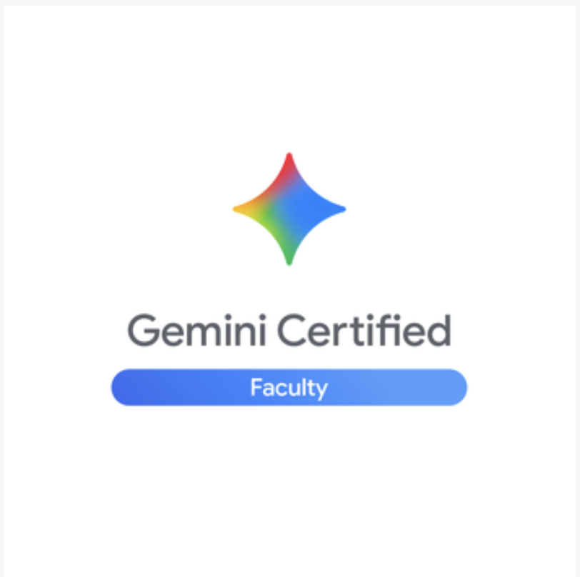Google Gemini Certified Faculty Badge